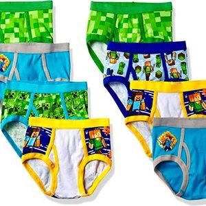 Minecraft Boys' Briefs - 8pk - Size 6